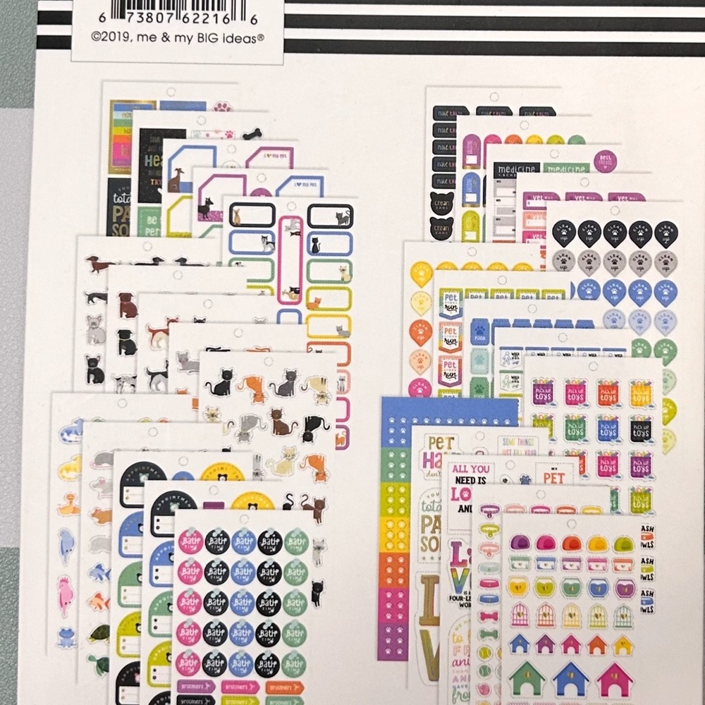 Me & My Big Ideas Pets Sticker Collection - 1095 pieces - Picture 3 of 4